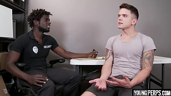 Preview 2 of Xxx Vdoe Videotest Porn - Black Cop Straight Teen