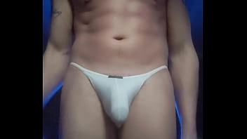 Preview 3 of Husband Wifi Sex - Working out in my white thong