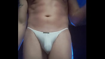 Preview 4 of Husband Wifi Sex - Working out in my white thong