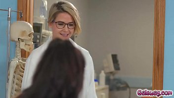 Preview 3 of Jacob Medical - Vanessa Sky and Savannah Sixx buried their faces on Kits perfect pussy