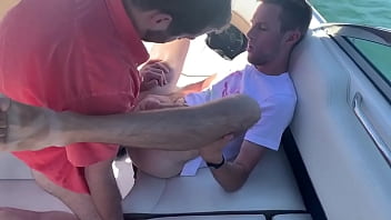 Preview 1 of My Sons Gf Katerina Field - Twink fucked on boat