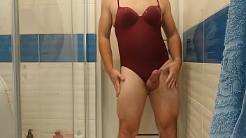 Preview 2 of Afganporn - Sexy Triumph one piece swimsuit