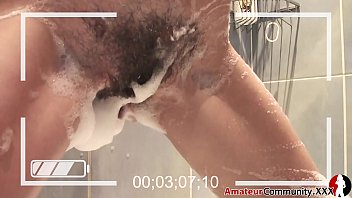 Preview 3 of Jackleen Xxx Video - Ugly Face foamy fingering session in bathtub