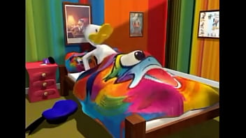 Preview 2 of Brandi Feet - Pato donald sendo chupado bem gostoso