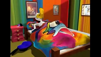 Preview 1 of Brandi Feet - Pato donald sendo chupado bem gostoso