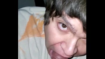 Preview 1 of Puso Na Lumulutang - My friend was horny and wanted to get his dick sucked and he blew his hot cum all over my face