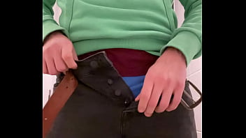 Preview 2 of Lena Ader - stripping in public toilets