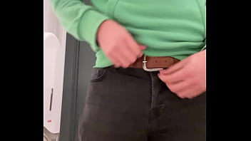Preview 1 of Lena Ader - stripping in public toilets