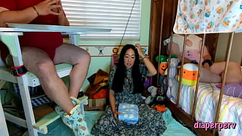 Preview 1 of Lipstick Doll - Aging in ABDL - It&#039_s gonna happen