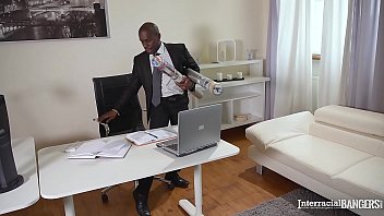 Preview 1 of Wwwxxxxxx Vediocom - Interracial Bangers sex scene where Ani Blackfox gets anal with black cock