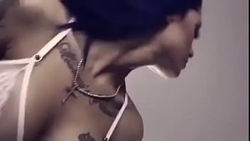 Preview 4 of Cum Soaked Double Barrel - Tati Zaqui Sensualizando Em Ensaio De Lingerie