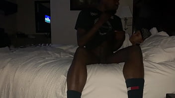 Preview 1 of Sister Nd Bro Youga - Ghetto girl rides big dick in hotel