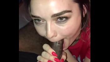 Preview 4 of Telugu Swathisex - Sloppy white girl blowjob BBC