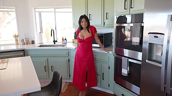 Preview 1 of Nicolas La Cacha A Grace - Big titty christian tradwife cheats on her husband at Thanksgiving HUGE CUMSHOT - Cami Strella
