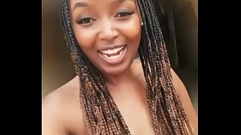 Preview 1 of Hairy Teen Hardcore - South African Ebony boobs