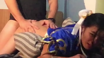 Preview 3 of Xxxxx Vidas - Asian Girl Chun Li Cosply