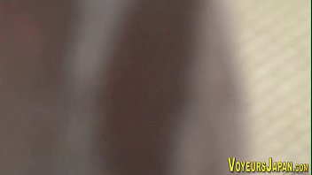 Preview 2 of Spanking On Palm - Hairy pussy asian babe gets peeped on