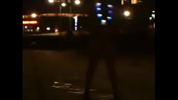 Preview 3 of Kuliseen Bul - &ldquo_Bare&rdquo_-y merry Xmas Eve walking piss at night