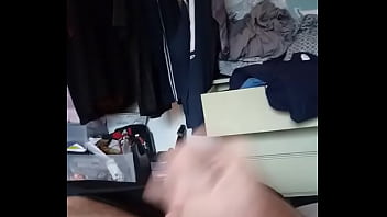 Preview 1 of Son Get Horney Watching Mom - Jerking it featuring bigsal