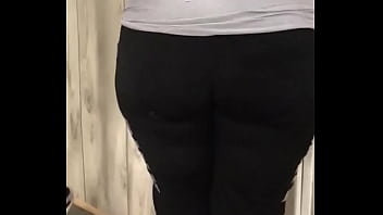 Preview 3 of Mom Perfect Round Ass - Big black ass