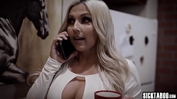 Preview 2 of Banat Yniko Bnat - Perverted MILF seduced naive blonde teen and fucked her