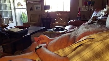 Preview 3 of German Swallow Piss - Jacking up another big load from my thick big cock