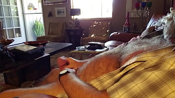 Preview 4 of German Swallow Piss - Jacking up another big load from my thick big cock