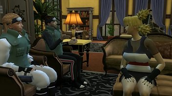 Preview 2 of Alura Jenson Big Dildo - Temari Follada al frente de su esposo Shikamaru Naruto Hentai Netorare fuerte marido Cornudo