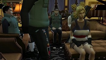 Preview 1 of Alura Jenson Big Dildo - Temari Follada al frente de su esposo Shikamaru Naruto Hentai Netorare fuerte marido Cornudo