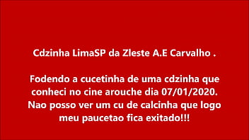 Preview 1 of Brazzers Small Cute Girls - Cdzinha LimaSP fodendo uma cucetinha de uma cdzinha no cine arouche 07012020