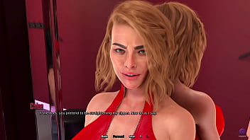 Preview 4 of Pakistani Pashto Girls Sex - MILF Step Aunty Seducing Me in Public Changing Room - 3D Hentai Animated Porn - Life in Santa County