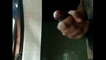 Preview 3 of Strapon Mab - Horny guy masturbating and cumming