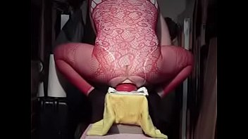 Preview 4 of Xxxxin Fast Time Hd - sexy hot in red lingerie gaping ass