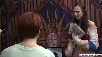 Preview 1 of Lesbian Hazing - Bffs get horny watching lesbian porn