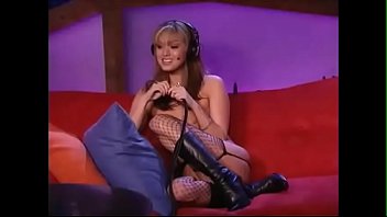 Preview 4 of Sarah Gets Anal - Howard Stern Show - Valentina Vaughn on the Robospanker