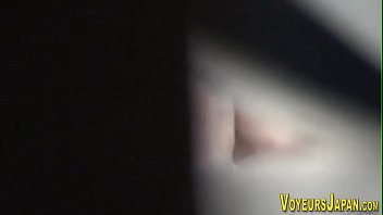 Preview 2 of Bfbr - Asian spied thru transom window fingerfucking