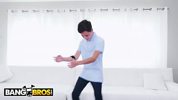 Preview 2 of Hot Hips Xxx - BANGBROS - Juan El Caballo Loco Practicing His Sex Moves Like A Dork