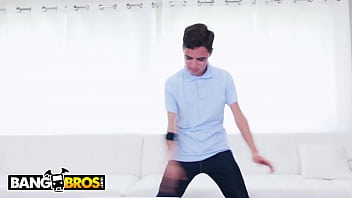 Preview 1 of Hot Hips Xxx - BANGBROS - Juan El Caballo Loco Practicing His Sex Moves Like A Dork