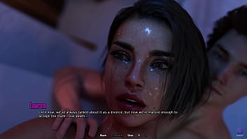 Preview 2 of Boy And Grilsex Com - Touching My Horny Stepmom&#039_s Pussy While Bathing Together - 3D Hentai Animated Porn - Life in Santa County