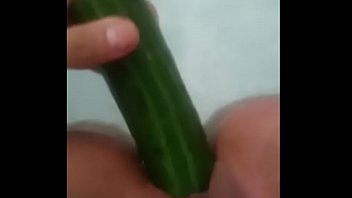 Preview 2 of Jayden Williams - Squirting with a cucumber