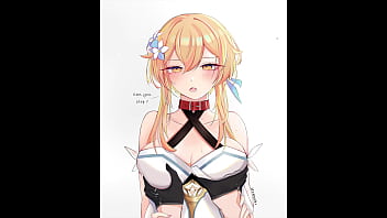 Preview 3 of Xxxx Kokani - Genshin - Lumine&#039_s Fanarts