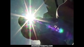 Preview 4 of Dog Xxxnxcc - MomsWithBoys - Redhead MILF With Big Tits Enjoys Sex Outdoors