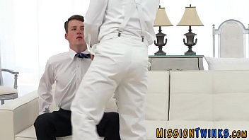 Preview 2 of Oficer Caught - Mormon teen gets cum creampied by bishop