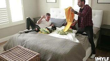 Preview 1 of Ma Cala Coda Code Video - Milf Brandi Love gets her mouth and milf pussy fucked so hard by her pervy stepsons