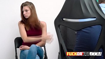 Preview 1 of Webcam Vibrator Masturbation - Security guard caught and interview