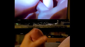 Preview 2 of Indian Fight Night Videos Saree - Watching porn stroking my cock