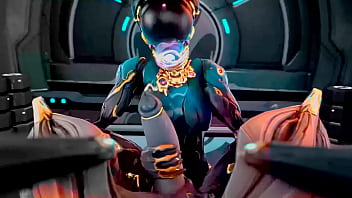 Preview 1 of Gay Blue Eye - Warframe [PMV] porn music video