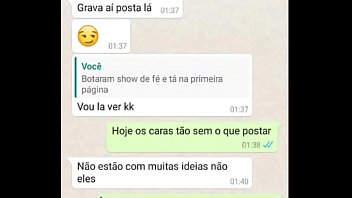 Preview 4 of Sex Big Boobs - Conversando putarias com o Militar Leiteiro e mandando v&iacute_deos