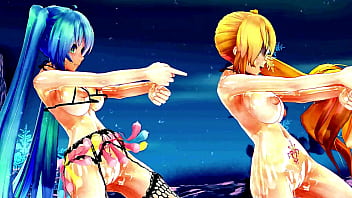 Preview 2 of Hot Xnxx Lo - naked girls dancing and singing Dance Monkey