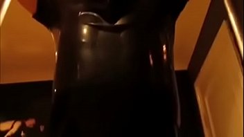 Preview 4 of Dad Boddy Sex - London Slave Impales Himself on Dildo